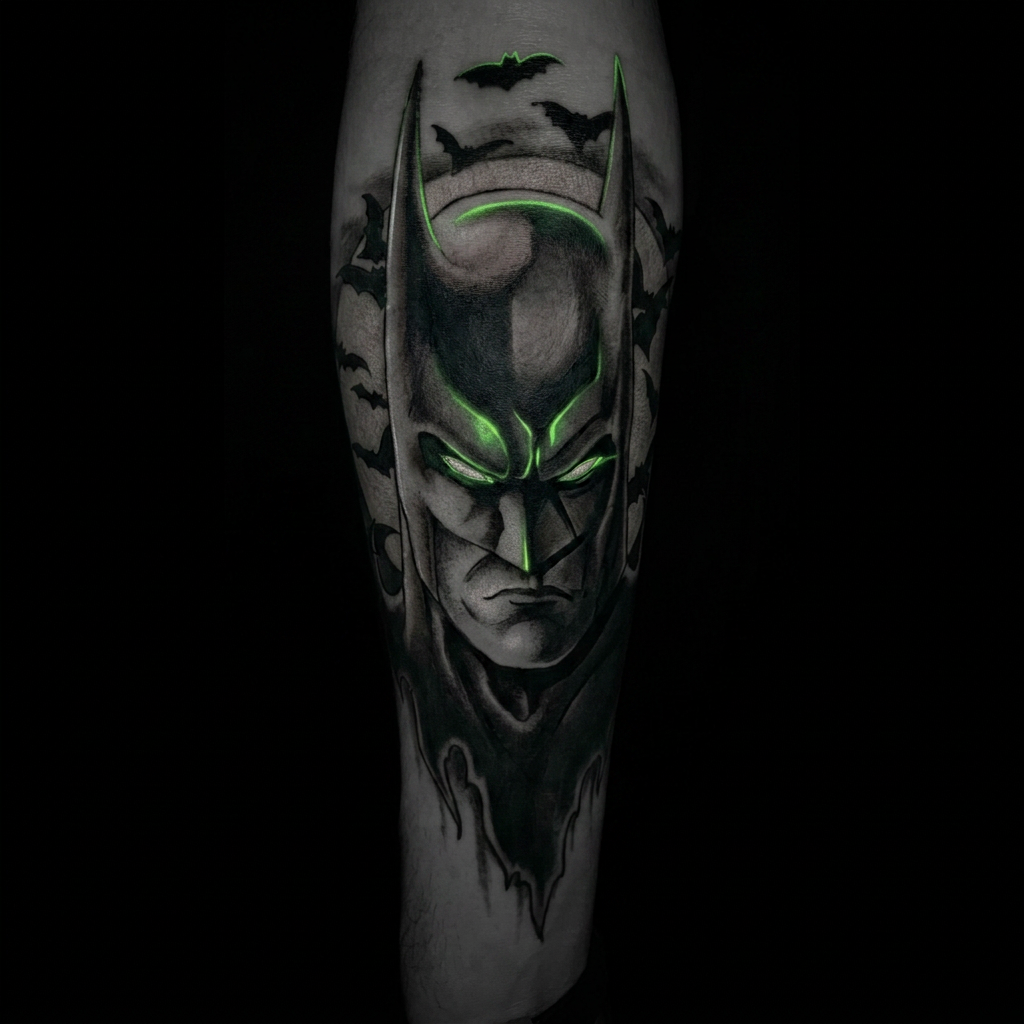 Batman · Wade – Realism Tattoo von New Jack Tattoo Duisburg, gestochen von Gregor Schwarzbach
